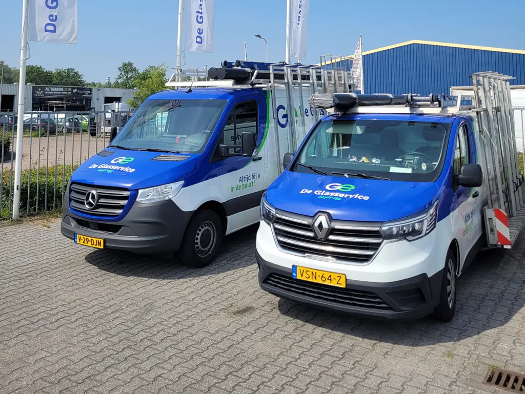 De Glasservice Express bussen