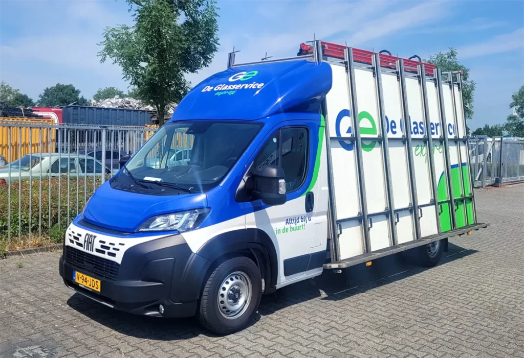 glastranspotter om glasschade herstellen
